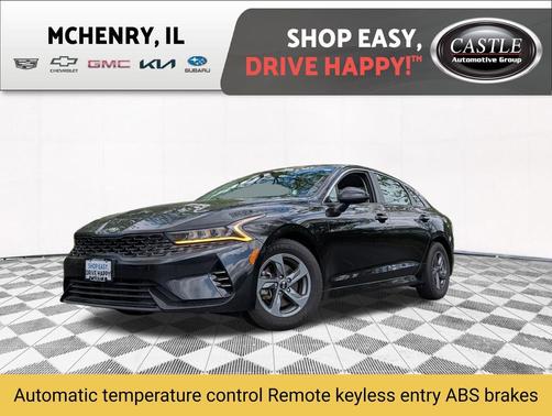 Ebony Black 2021 Kia K5 LX