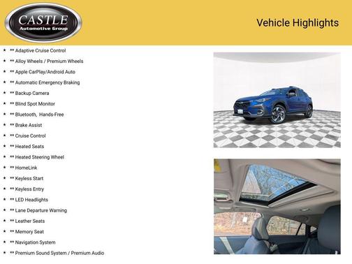Sapphire Blue Pearl 2025 Subaru Crosstrek Limited