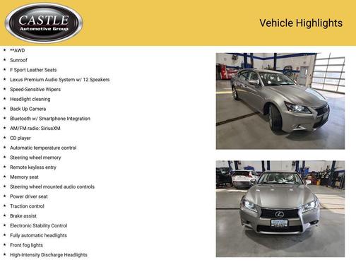 2015 Lexus GS 350 Base