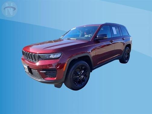 Velvet Red 2024 Jeep Grand Cherokee Laredo