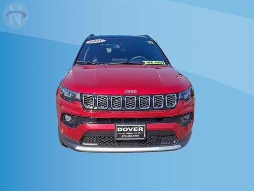 Red 2025 Jeep Compass Limited
