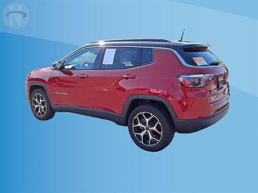 Red 2025 Jeep Compass Limited