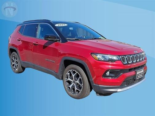 Red 2025 Jeep Compass Limited