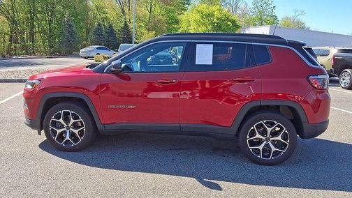 Red 2025 Jeep Compass Limited