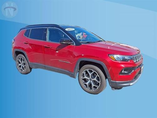 Red 2025 Jeep Compass Limited