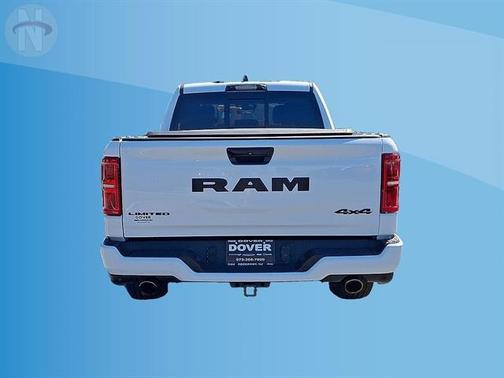 White 2025 RAM 1500 Limited
