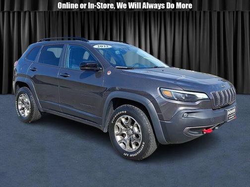 Granite Crystal Clearcoat Metallic 2022 Jeep Cherokee Trailhawk