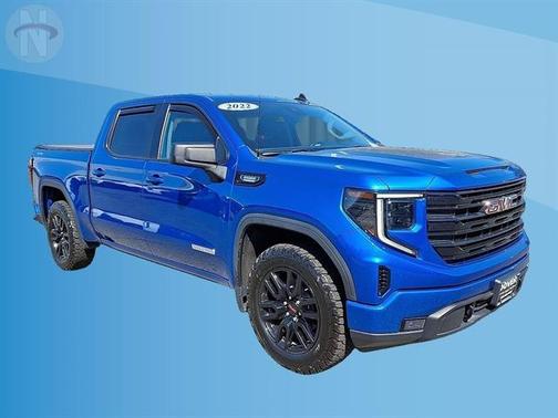 Dynamic Blue Metallic 2022 GMC Sierra 1500 Elevation