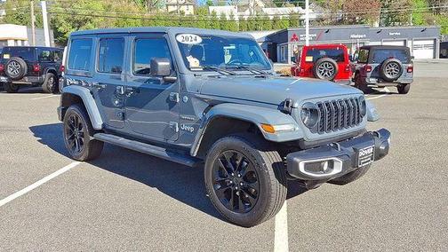 Gray 2024 Jeep Wrangler 4xe Sahara