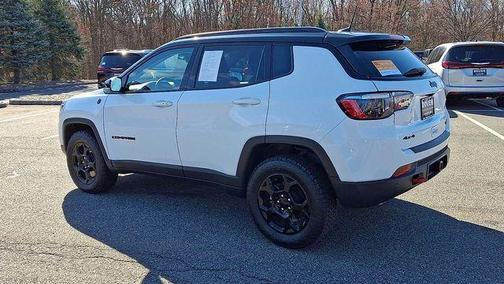 Bright White Clearcoat 2023 Jeep Compass Trailhawk