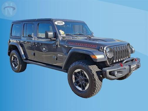 Granite Crystal Clearcoat Metallic 2020 Jeep Wrangler Unlimited Rubicon