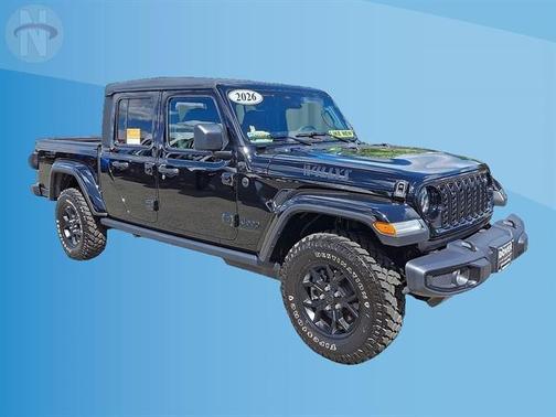 Black Clearcoat 2026 Jeep Gladiator Sport