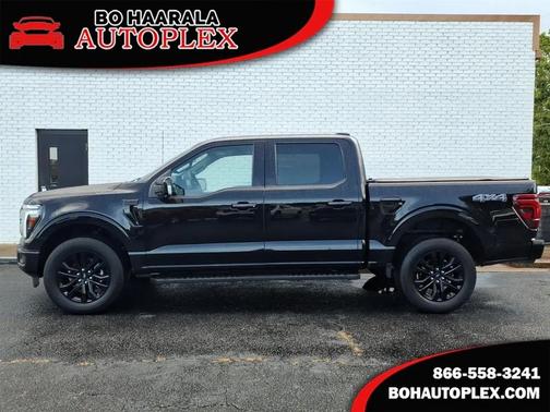 Agate Black Metallic 2025 Ford F-150 Lariat