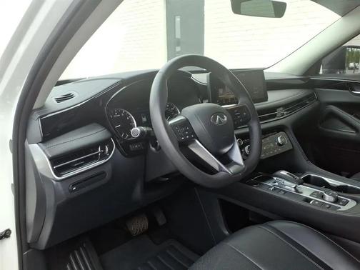 Glacier White 2025 INFINITI QX60 Pure