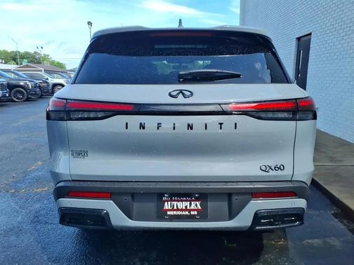 Harbor Gray 2025 INFINITI QX60 Luxe