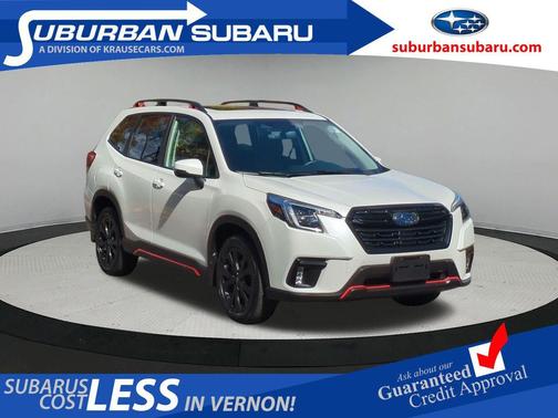 Crystal White Pearl 2024 Subaru Forester Sport
