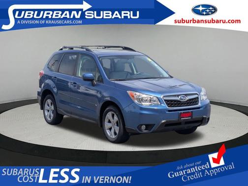 Quartz Blue Pearl 2015 Subaru Forester 2.5i Premium