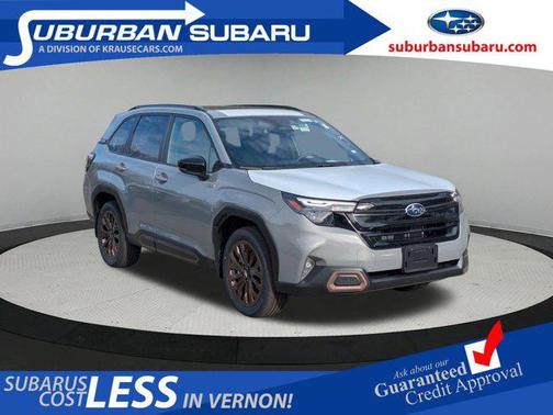 River Rock Pearl 2025 Subaru Forester Hybrid Sport