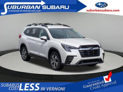 Crystal White Pearl 2023 Subaru Ascent Premium 8-Passenger