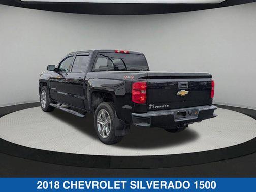 Black 2018 Chevrolet Silverado 1500 Custom
