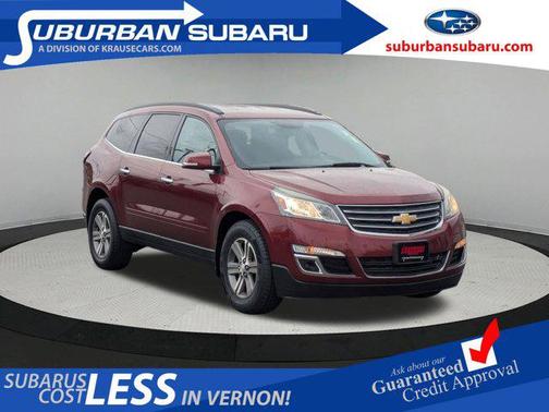 Siren Red Tintcoat 2017 Chevrolet Traverse 2LT