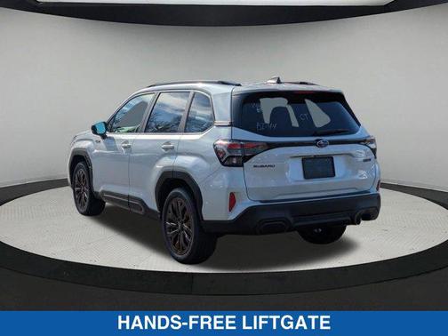 Crystal White Pearl 2025 Subaru Forester Hybrid Sport