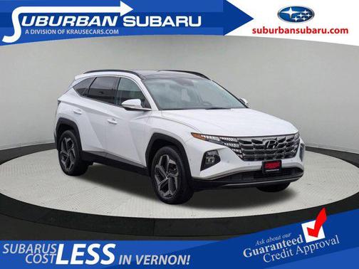 White Pearl 2024 Hyundai TUCSON Limited