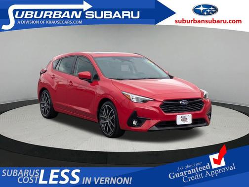 Pure Red 2024 Subaru Impreza Sport