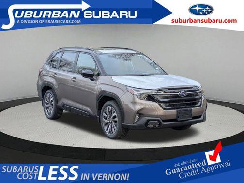 Brilliant Bronze Metallic/Crystal Black Silica 2025 Subaru Forester Hybrid Touring