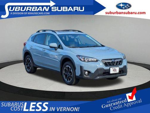 Cool Gray Khaki 2021 Subaru Crosstrek Premium