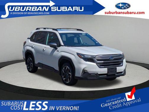 Crystal White Pearl 2026 Subaru Forester Hybrid Limited
