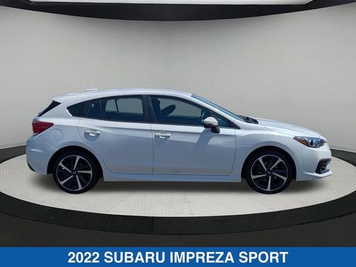 Crystal White Pearl 2022 Subaru Impreza Sport