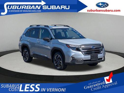 Ice Silver Metallic 2025 Subaru Forester Hybrid Premium