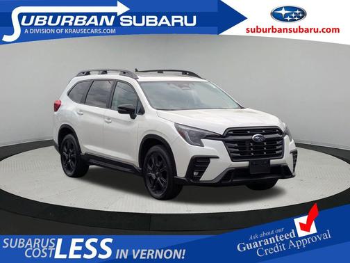 Crystal White Pearl 2023 Subaru Ascent Onyx Edition 7-Passenger