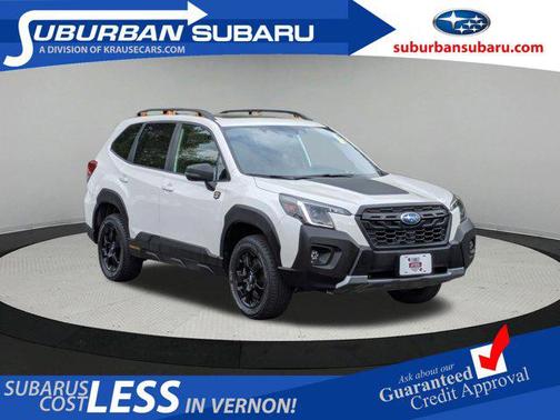 Crystal White Pearl 2024 Subaru Forester Wilderness