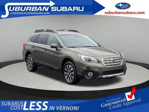 Wilderness Green Metallic 2015 Subaru Outback 2.5i Limited