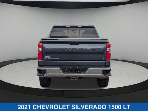 Gray 2021 Chevrolet Silverado 1500 LT