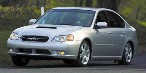 Newport Blue Pearl 2007 Subaru Legacy Limited