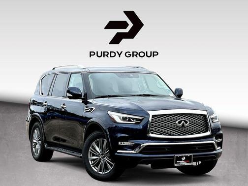 Hermosa Blue 2024 INFINITI QX80 Luxe