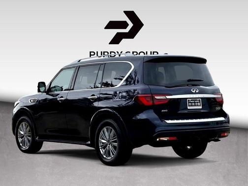 Hermosa Blue 2024 INFINITI QX80 Luxe