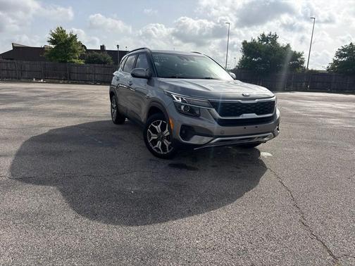 Steel Gray 2021 Kia Seltos EX