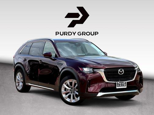 Red 2024 Mazda CX-90 3.3 Turbo Premium