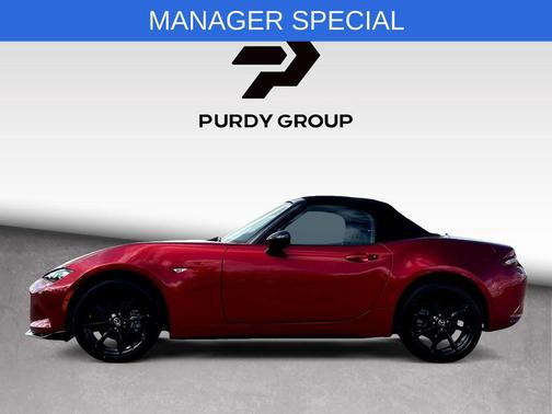 Soul Red Crystal Metallic 2021 Mazda MX-5 Miata Club