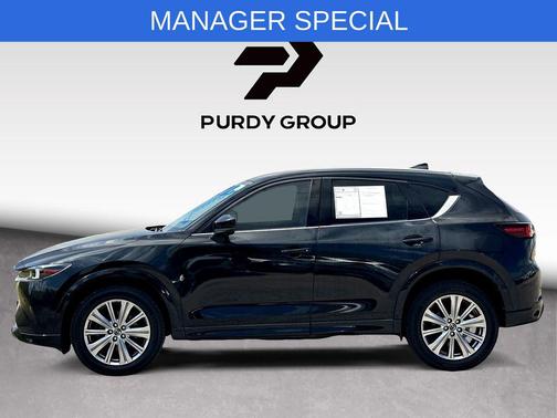 Jet Black Mica 2022 Mazda CX-5 2.5 Turbo Signature