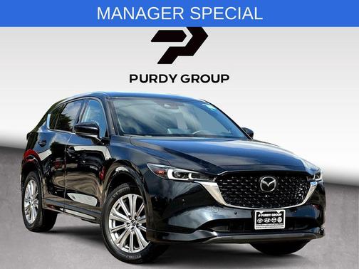 Jet Black Mica 2022 Mazda CX-5 2.5 Turbo Signature