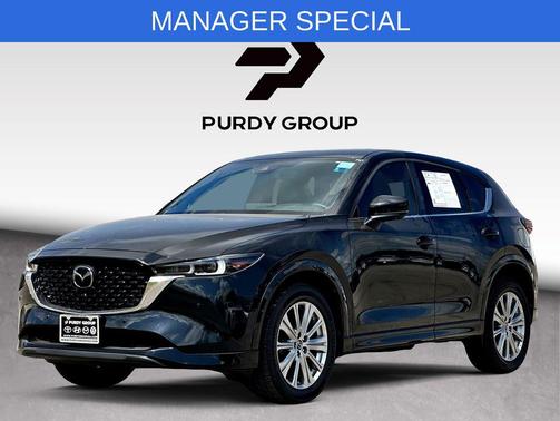 Jet Black Mica 2022 Mazda CX-5 2.5 Turbo Signature