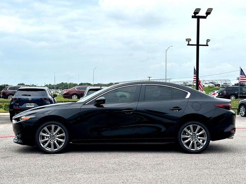 Jet Black 2026 Mazda Mazda3 FWD w/Preferred Package