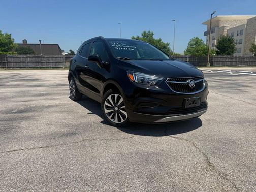 Ebony Twilight Metallic 2021 Buick Encore Preferred