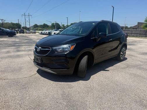 Ebony Twilight Metallic 2021 Buick Encore Preferred