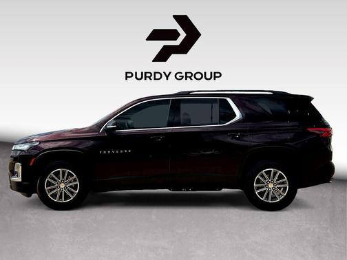 Black Cherry Metallic 2023 Chevrolet Traverse LT Cloth